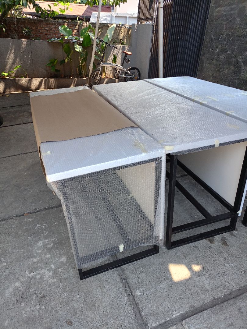 meja kerja custom include Cover panel 120x60x75