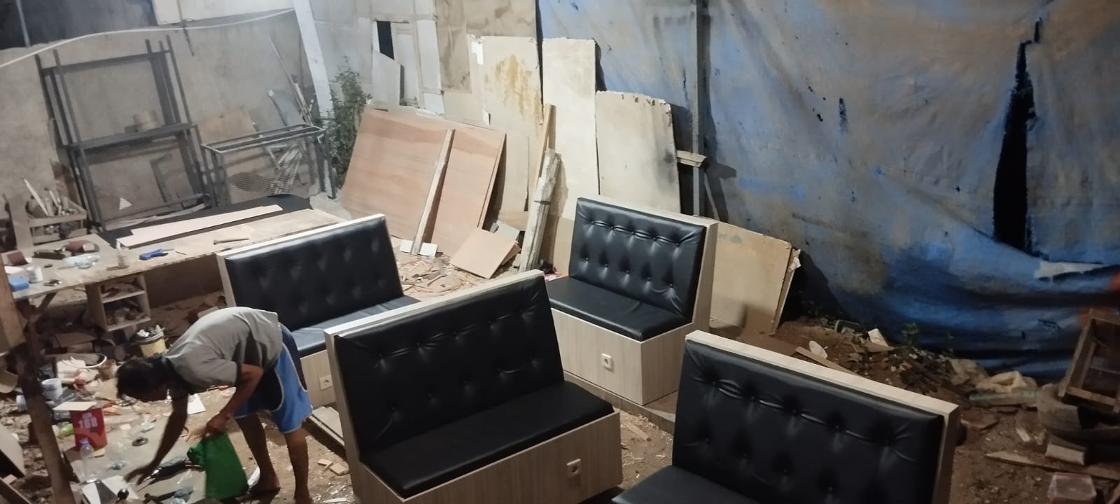 Sofa Minimalis HPL  Custom